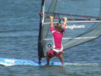Sailboarding on the estuary